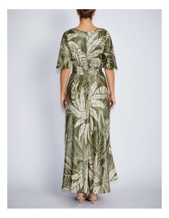 Elena Dress in Palm Print image 2