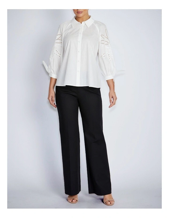 Roberta Blouse in Ivory image 4