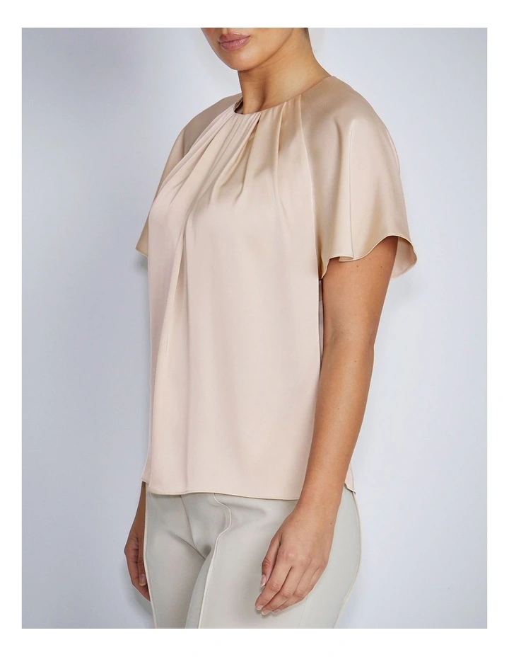 Aldina Blouse in Ivory image 3