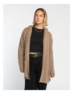 Homeward Bound II Cardigan in Stone