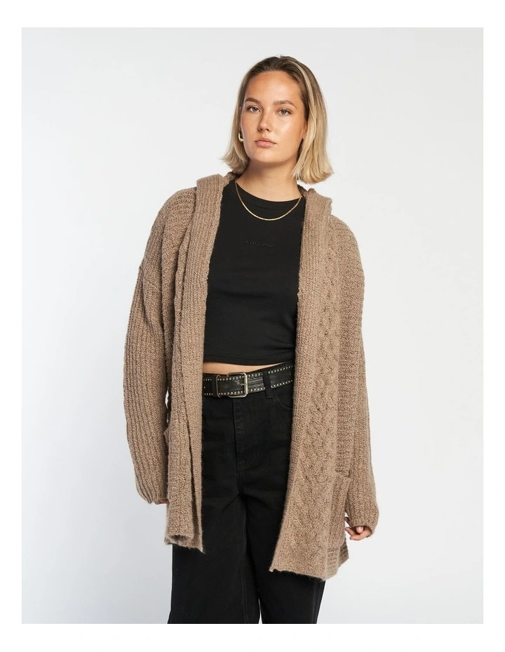 Homeward Bound II Cardigan in Stone image 1