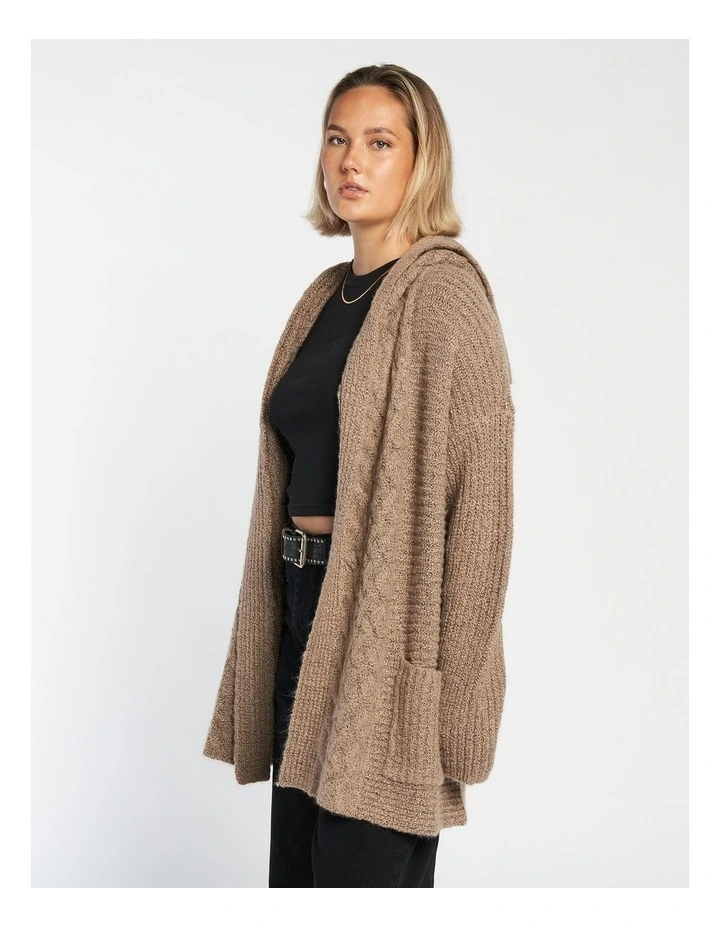 Homeward Bound II Cardigan in Stone image 3