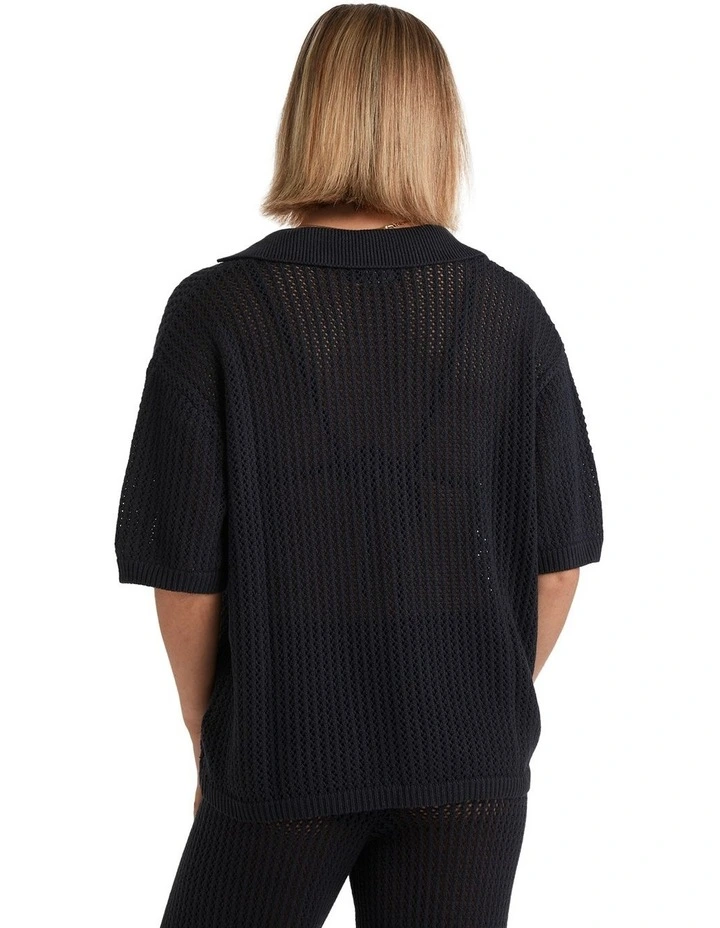 Saltie Stone Cardigan in Vintage Black image 2