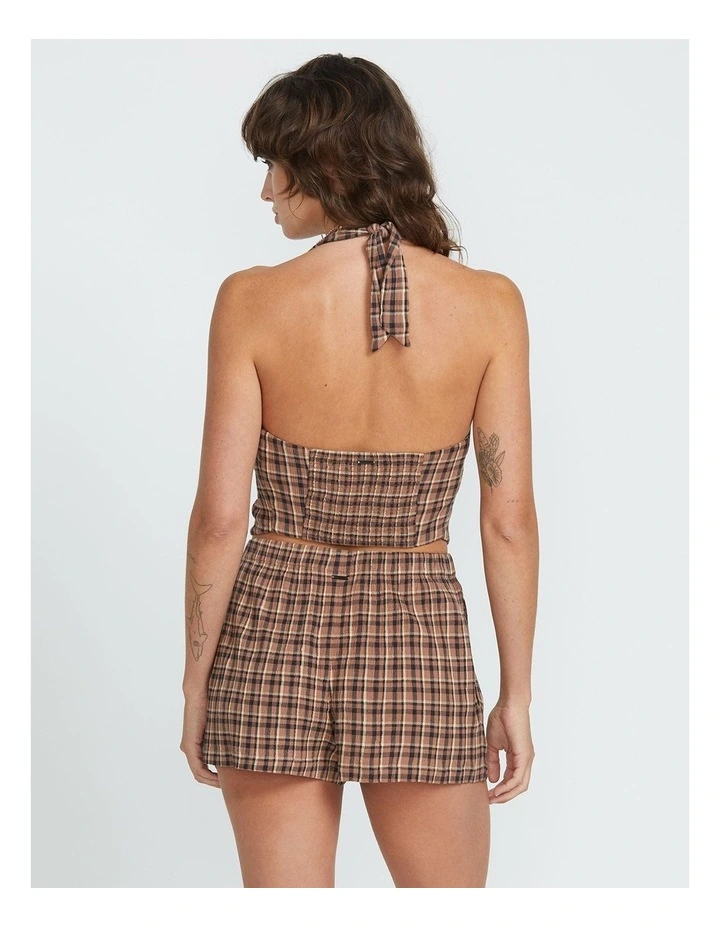 Whats Ur Damage Shorts in Chocolate image 2