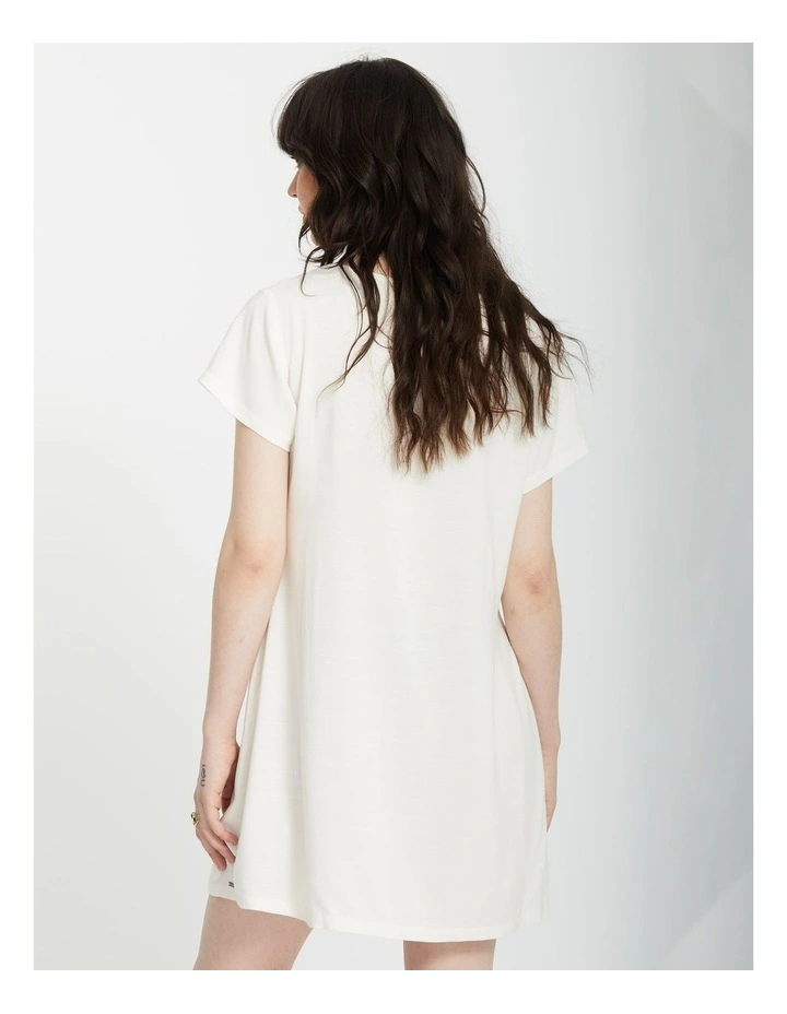 Crunk Punk Dress in Bone image 2