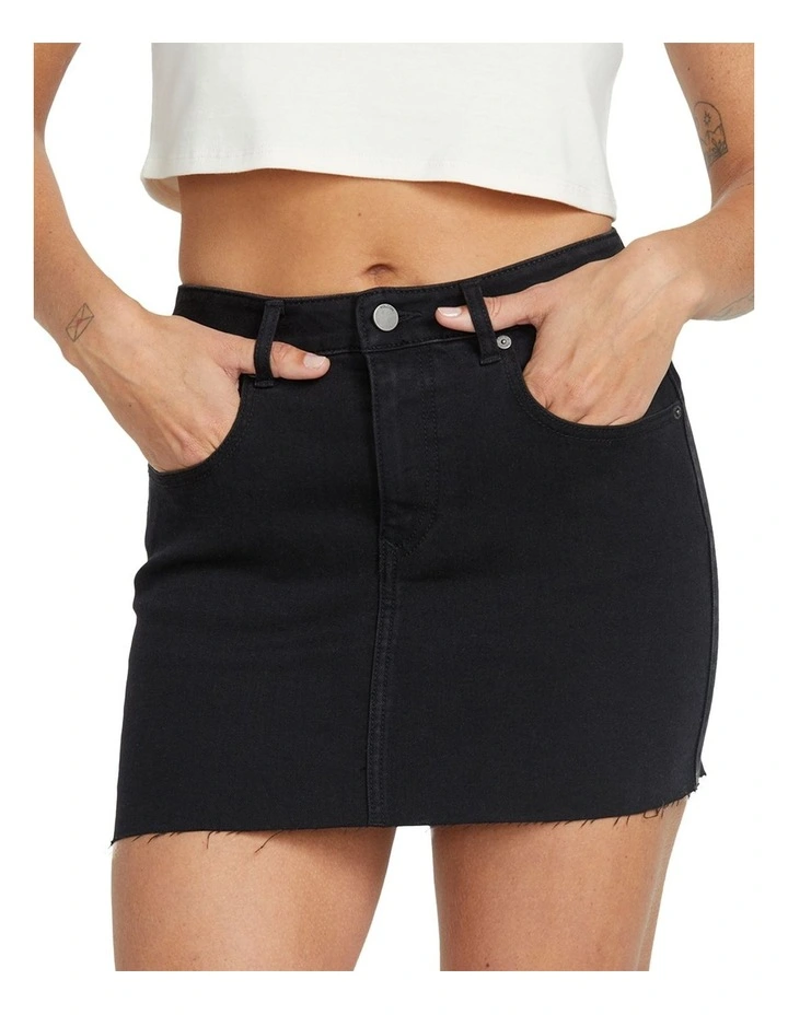 Dropping In Skirt Black image 4