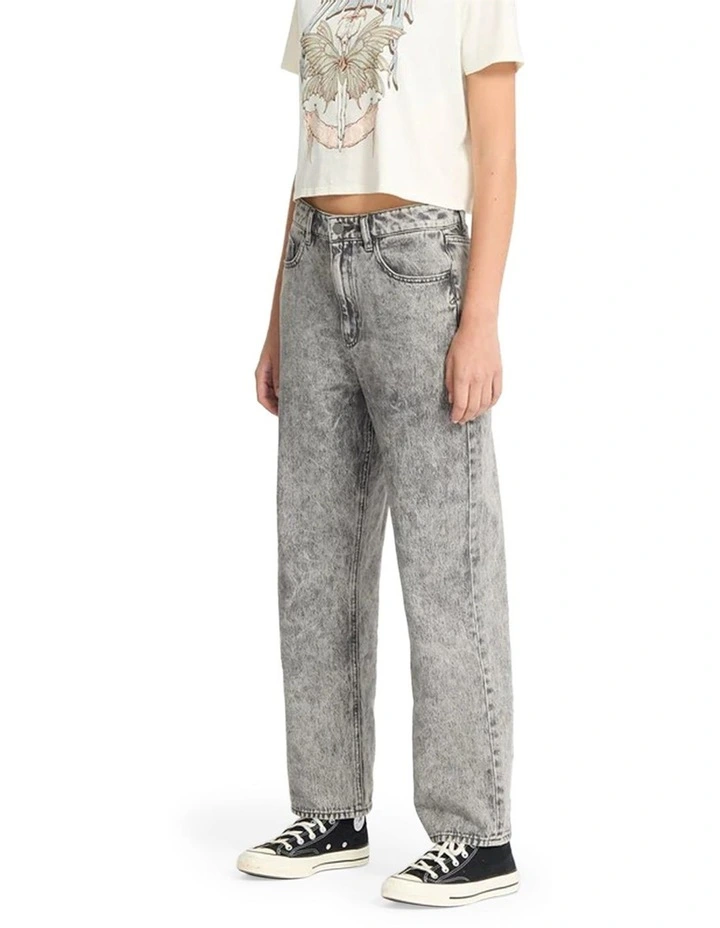 Daddio Denim Jeans in Grey Vintage image 3