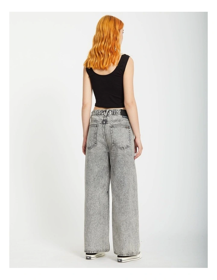 Beggy Denim Jeans in Grey Vintage image 2