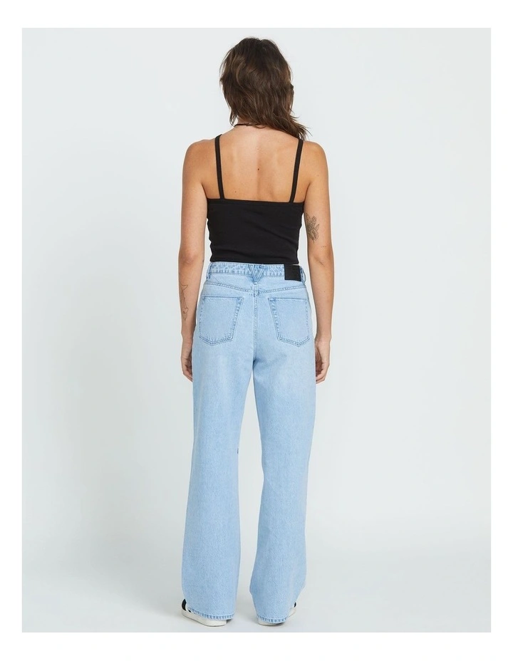 Stoned Boyfriend High rise Jeans Blue Bird image 2