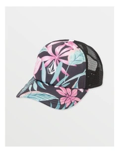 Into Paradise Trucker Cap in Reef Pink