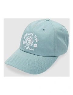 Good Luck Dad Hat in Stone Blue
