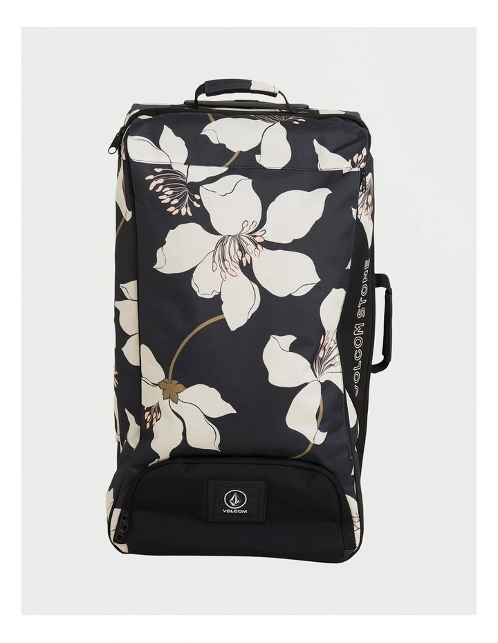 Patch Attack Wheelie Bag in Black image 1