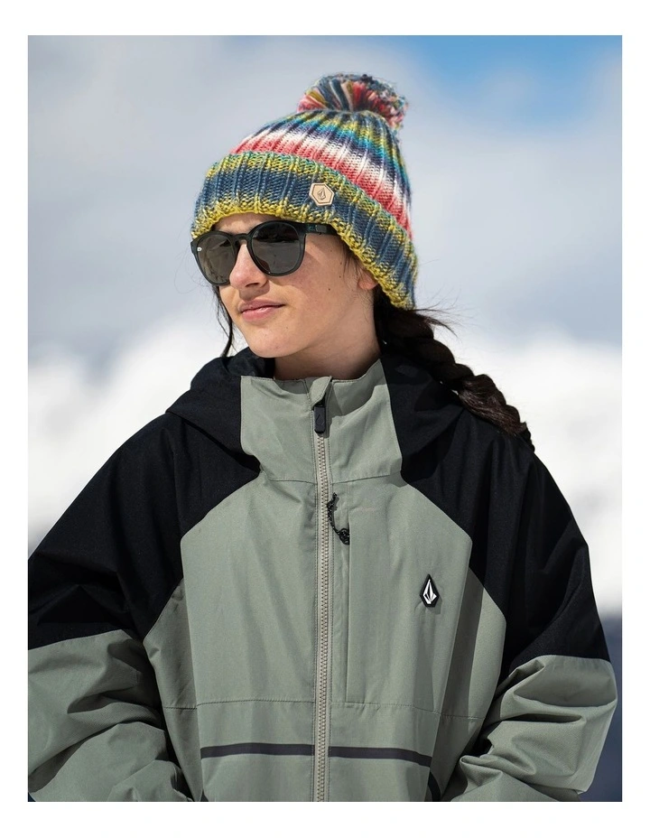 Lyra Beanie in Lichen Green image 3