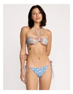 Fa Emma Rushton Bandeau Bikini Top in Multi