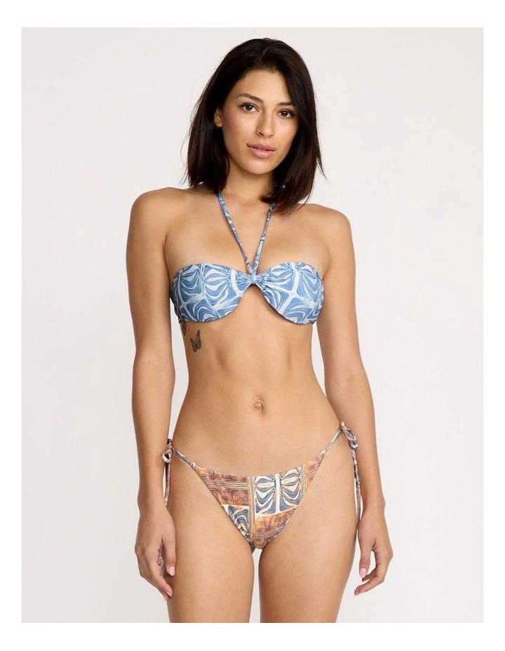 Fa Emma Rushton Tie Side Bikini Bottom in Multi image 2