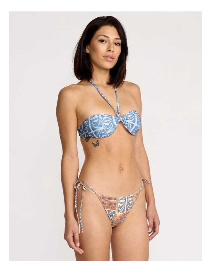 Fa Emma Rushton Tie Side Bikini Bottom in Multi image 3