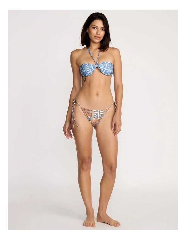Fa Emma Rushton Tie Side Bikini Bottom in Multi image 4