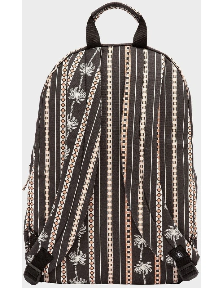 Schoolyard Canvas Backpack in Black Combo image 2