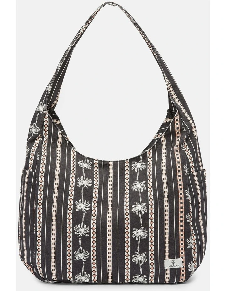 Schoolyard Canvas Tote in Black Combo image 3