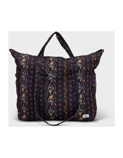 Schoolyard Canvas Tote in Black