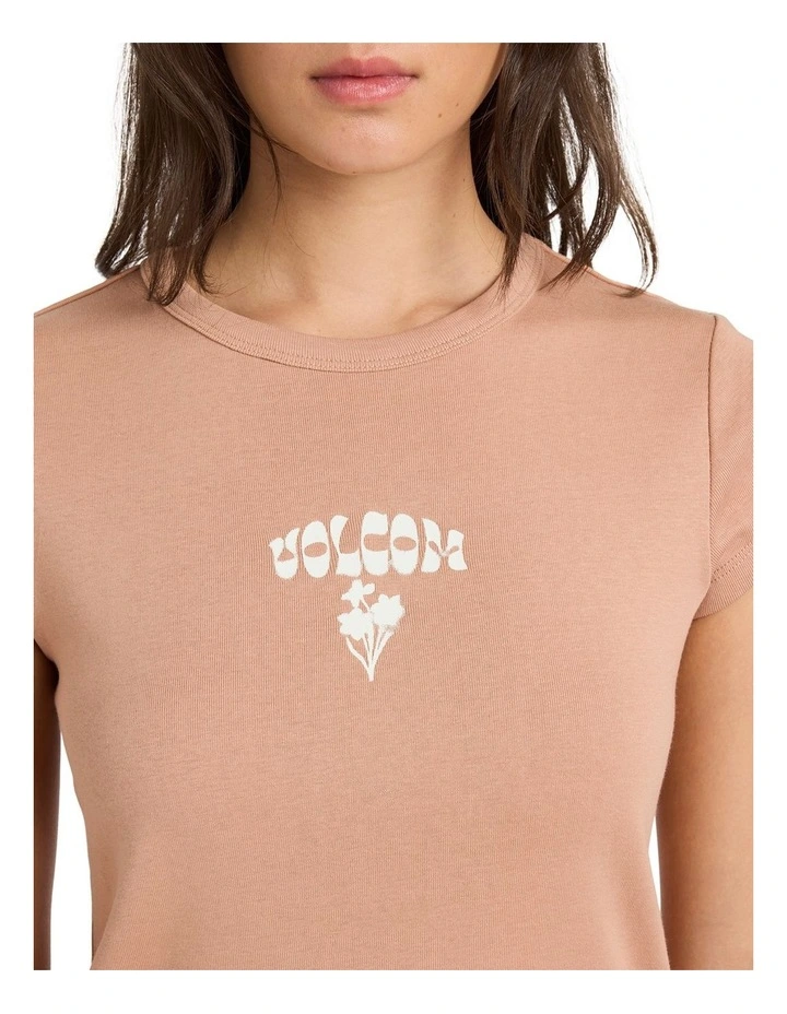 Not Ur Baby T-Shirt Pale Khaki image 4
