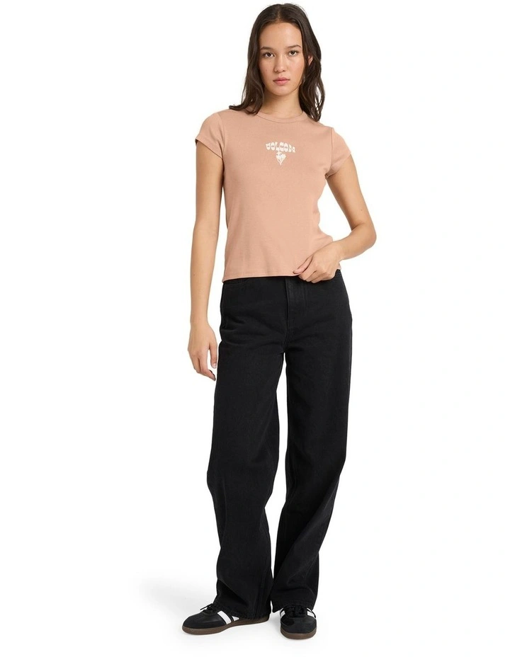 Not Ur Baby T-Shirt Pale Khaki image 5