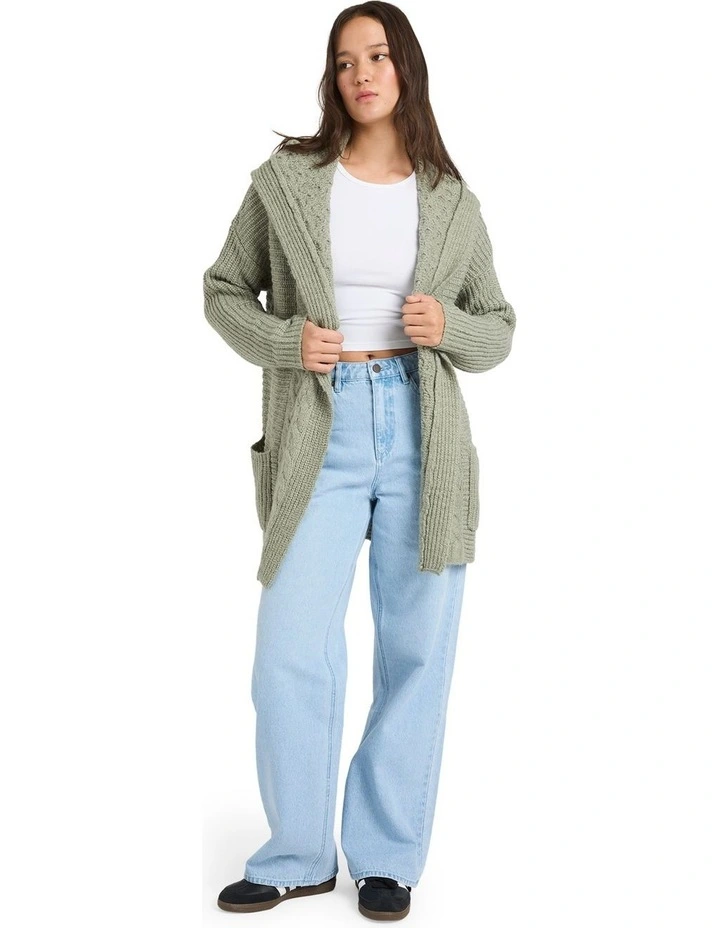 Homeward Bound Cardigan Light Army image 5