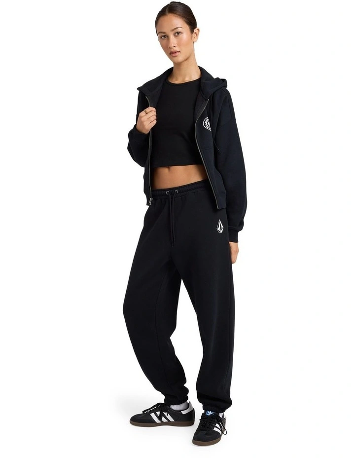 Get More Trackpants in Black image 3