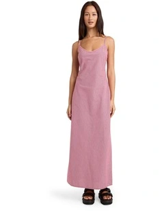 Slippy Maxi Dress in Red