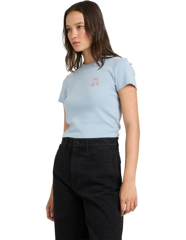 As If Baby T-Shirt Cali Blue image 3