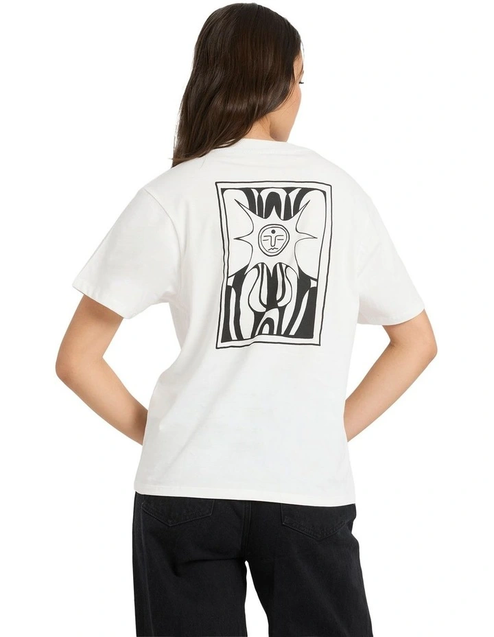 Radical Daze Up T-Shirt Off White image 2
