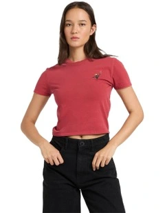 Moove On T-Shirt Deep Red