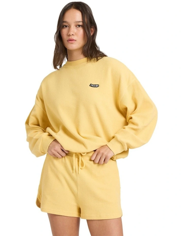 Sweeterry Crew Neck Sweat Top in Sunburst image 1