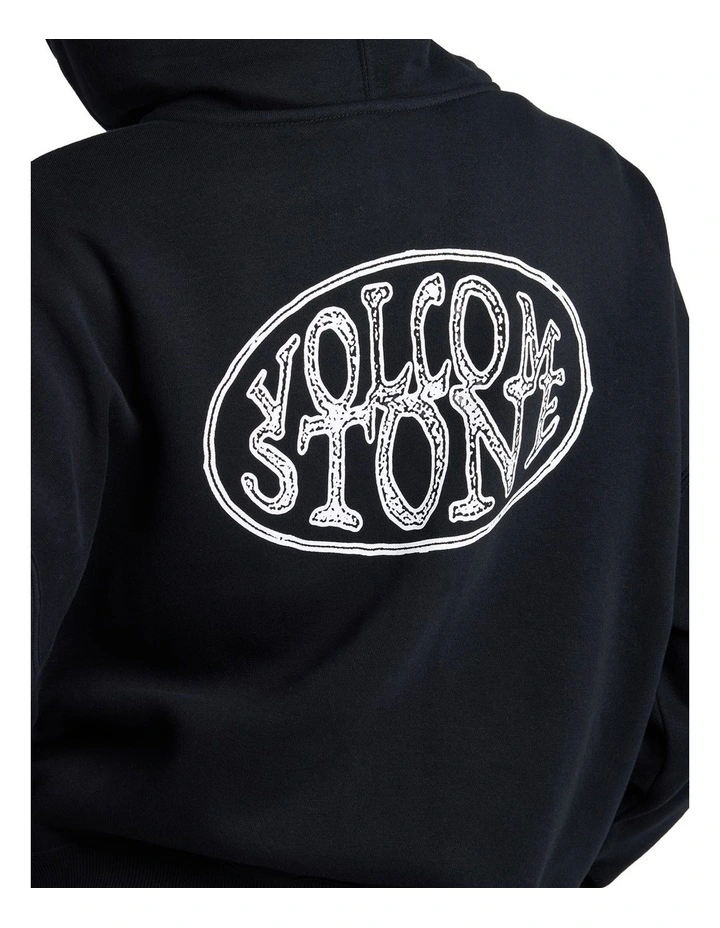 Get Up Zip Up Hoodie in Black image 4