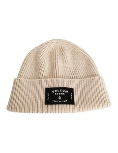 Cult Core Beanie Vintage White