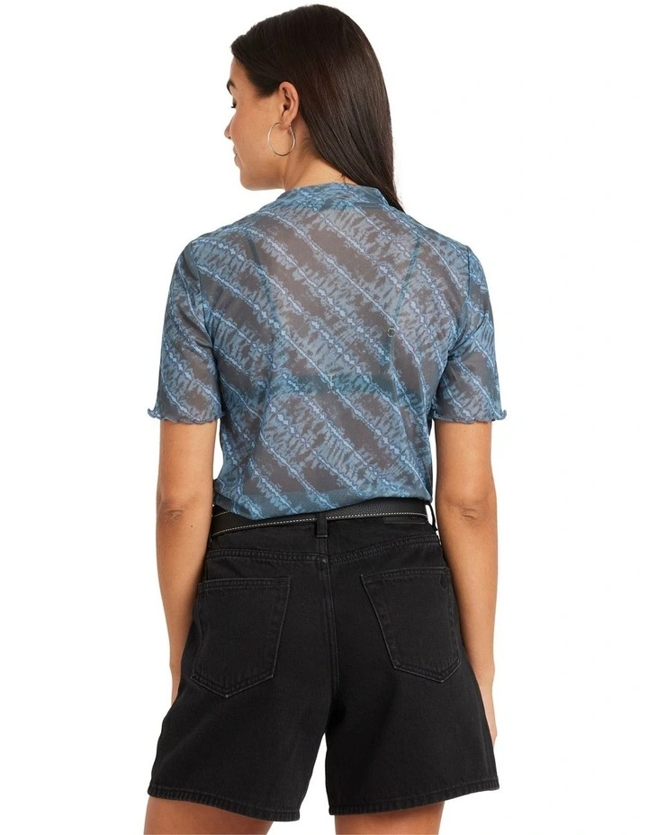 Wicked Lightning T-Shirt in Blue Sapphire image 2