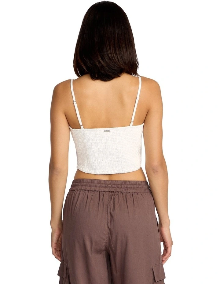 Money Mama Cami Tank Top in Star White image 2
