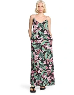 Boss Beach Maxi Dress in Multi