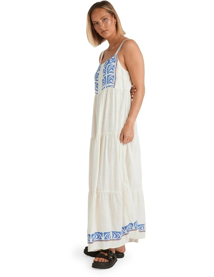 Fa Emma Rushton Maxi Dress in Vintage White image 3