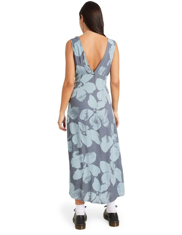 Grumpy Sunshine Maxi Dress in Blue Sapphire image 2