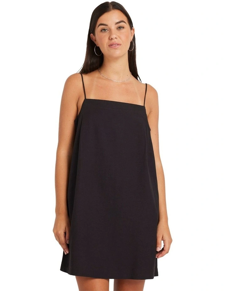 Backbeatz Mini Dress in Vintage Black image 1