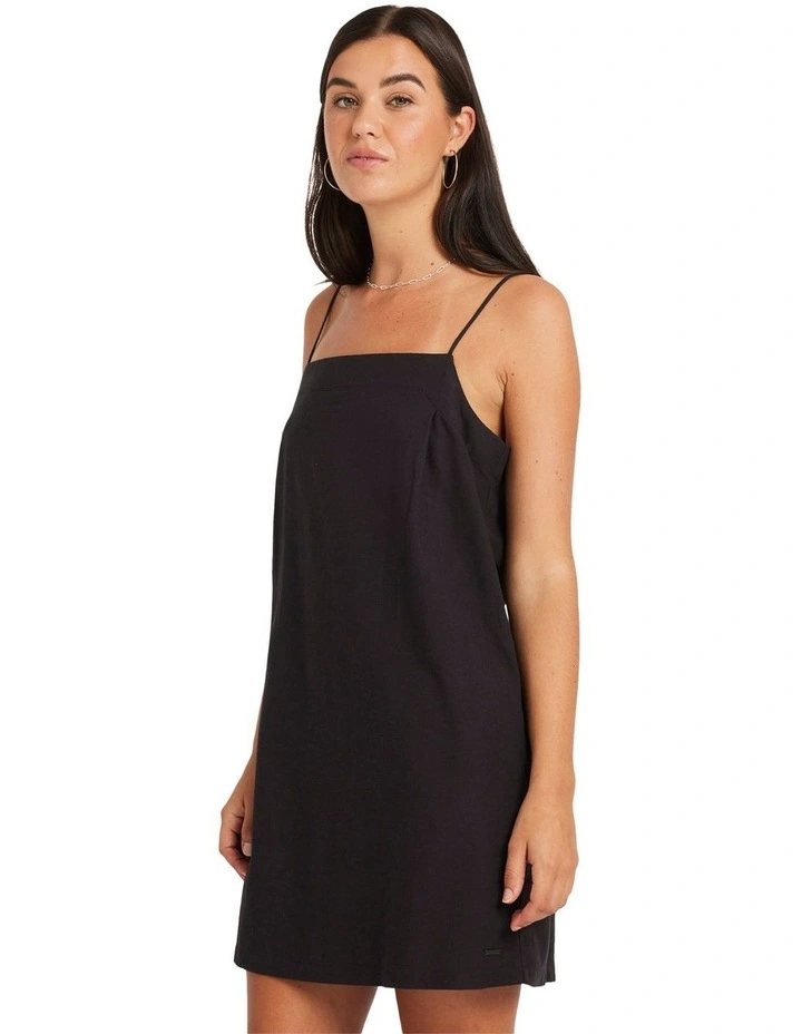 Backbeatz Mini Dress in Vintage Black image 3