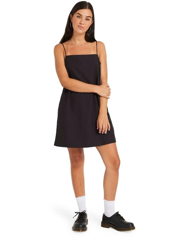 Backbeatz Mini Dress in Vintage Black image 5