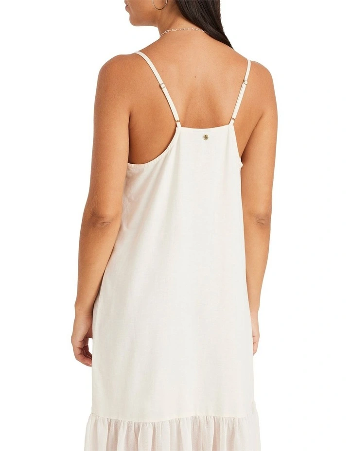 Small Talk Maxi Dress in Vintage White image 4