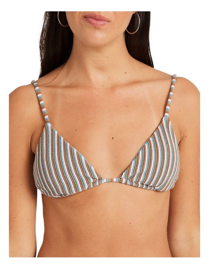 See U Soon Triangle Bikini Top in Multi image 4