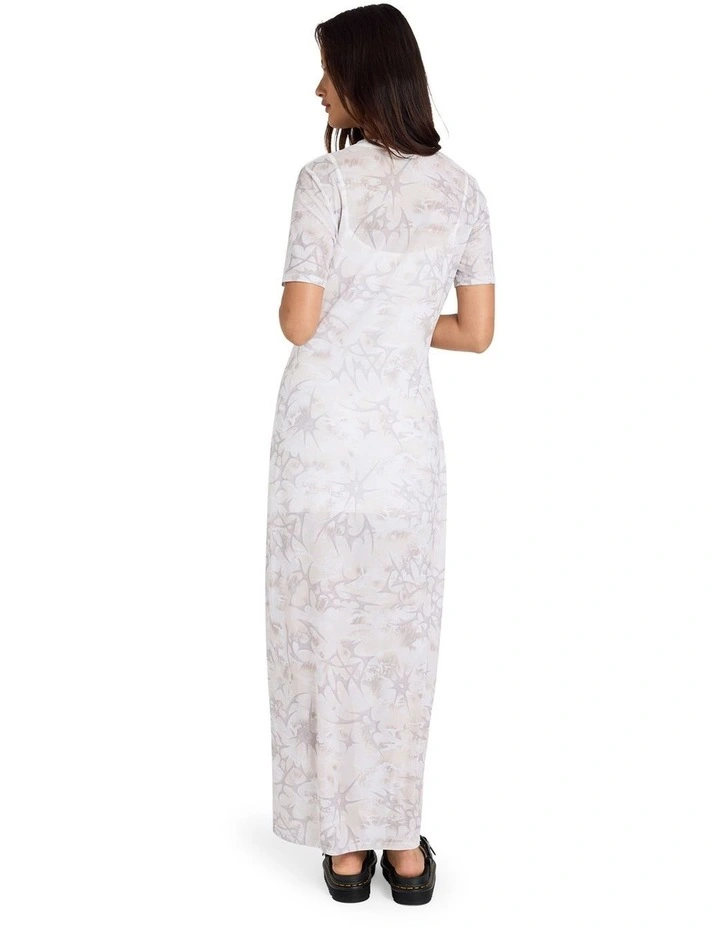 Checked Out Dress in Camouflage image 2