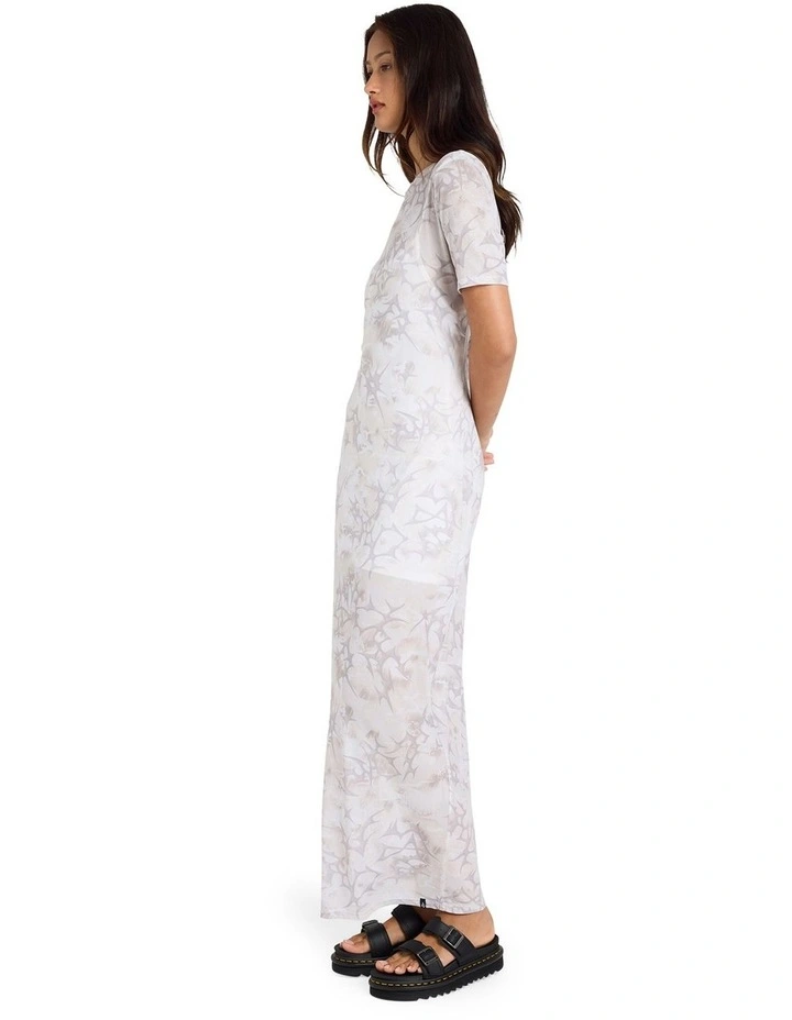 Checked Out Dress in Camouflage image 3