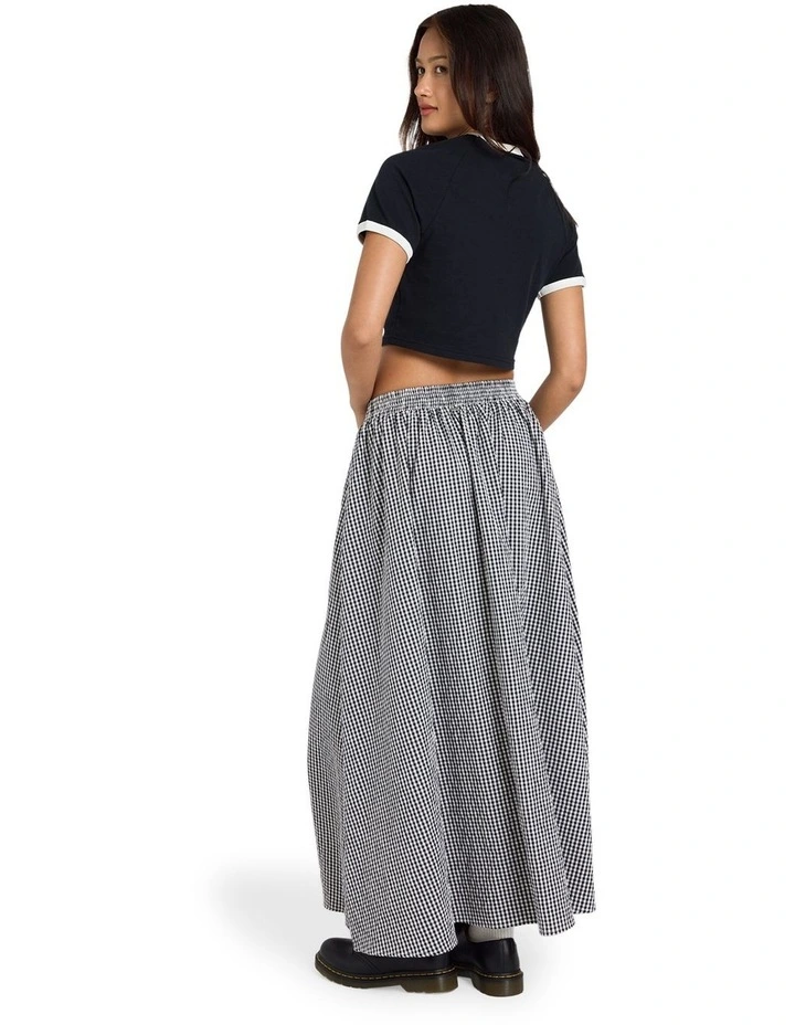 Speak Up Skirt in Black image 2