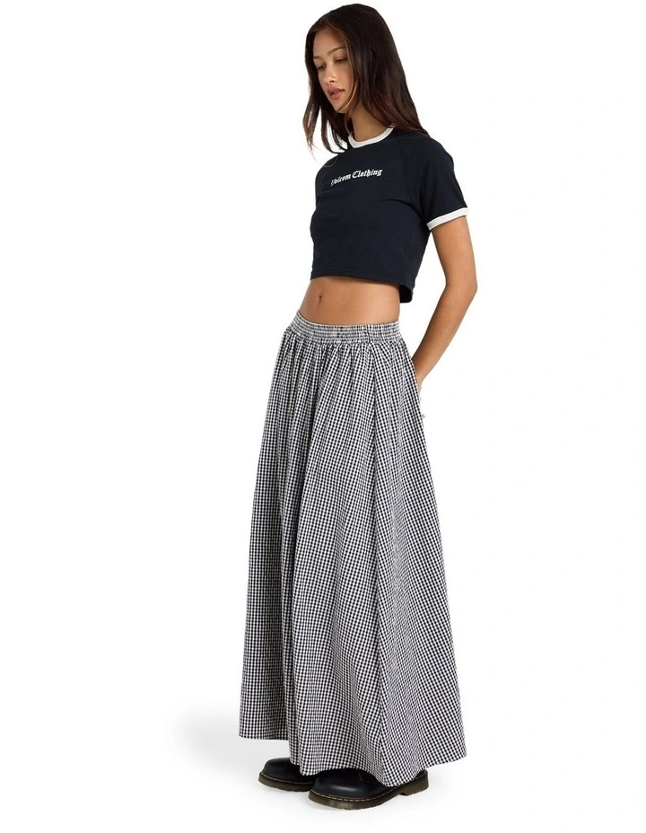 Speak Up Skirt in Black image 3