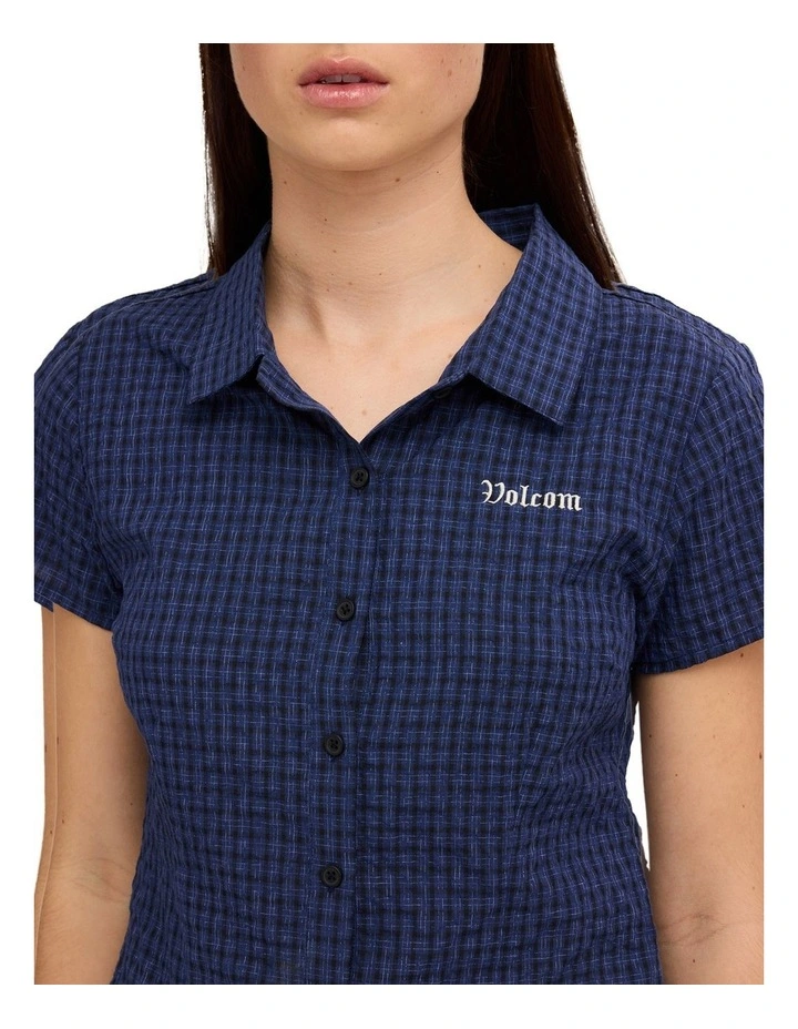 Macey Shirt in Blue image 4